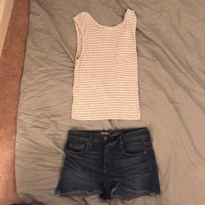 Open back crop top